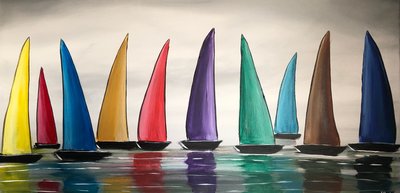 Image of Vibrant Colourful Sails 3